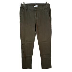 Everlane New Men’s Cotton Chino Pants - Olive Green - 31 Workwear Khaki Classic